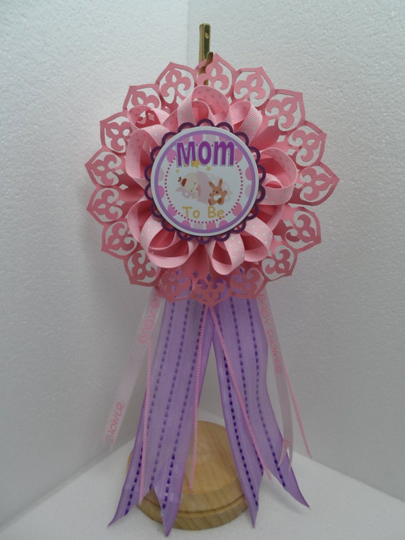 Items similar to Mom to be award ribbon handmade cute its ...