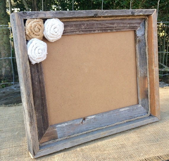 Rustic Barnyard Wooden Photo Frame - Rustic Frame - Personalized Picture Frame - Christmas Gift - Wedding Gift - Barnyard Picture Frame by CountryBarnBabe