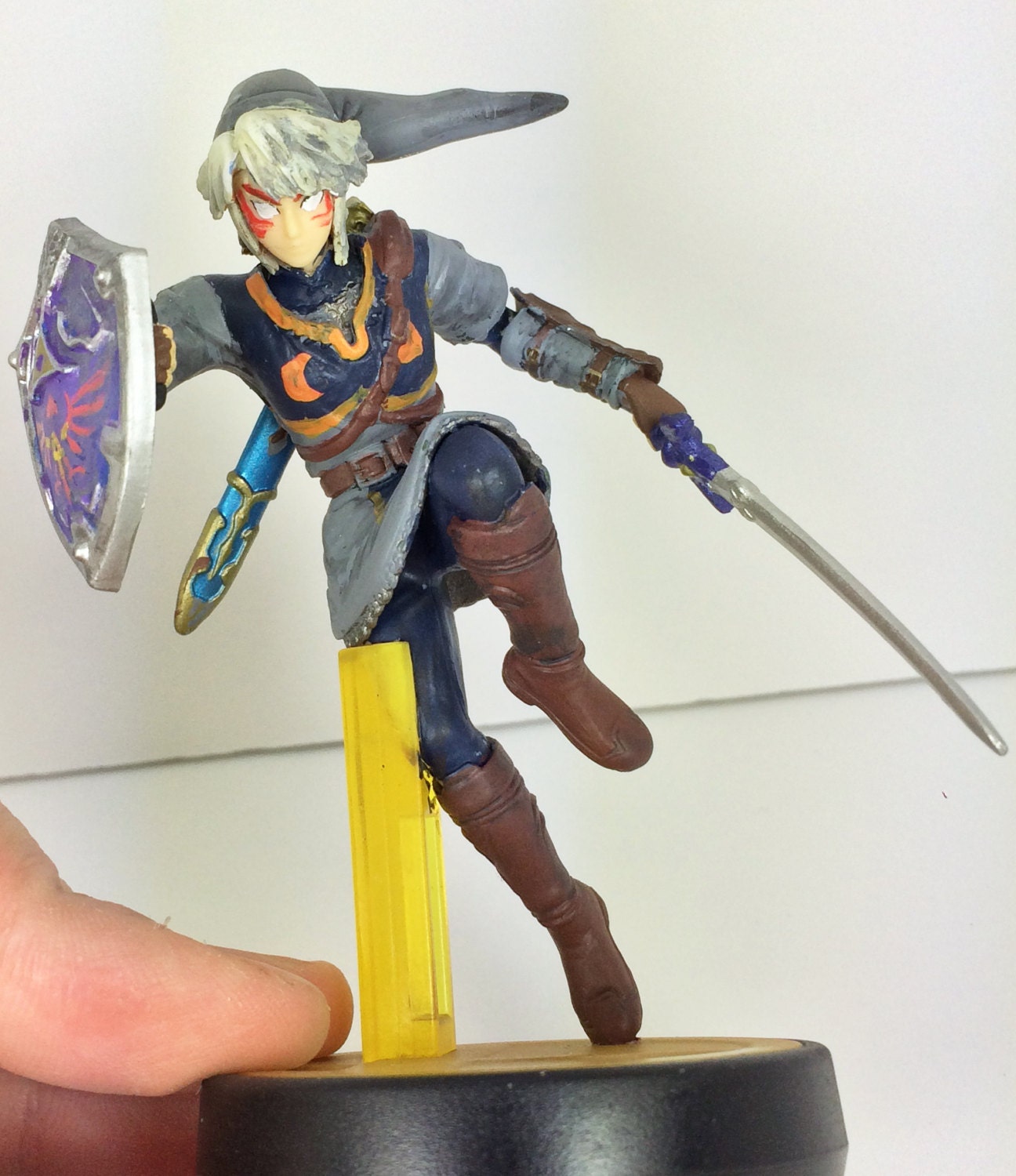 Fierce Deity Link Custom Amiibo WITH CUSTOM By Alltheapplesdoubled   Il Fullxfull.722252522 E4o8 