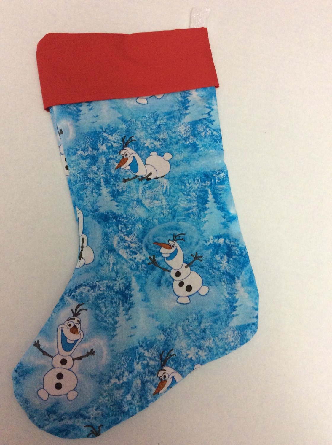 Handmade Christmas stocking - Olaf from Disney's Frozen