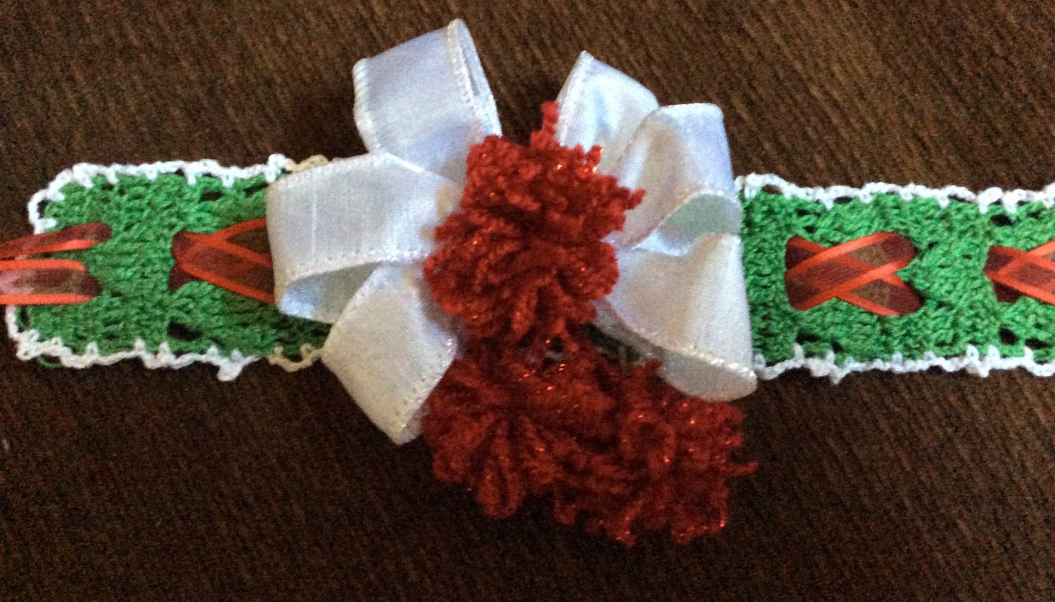 Crochet pattern for christmas headbands from EmporiumHouse on Etsy Studio