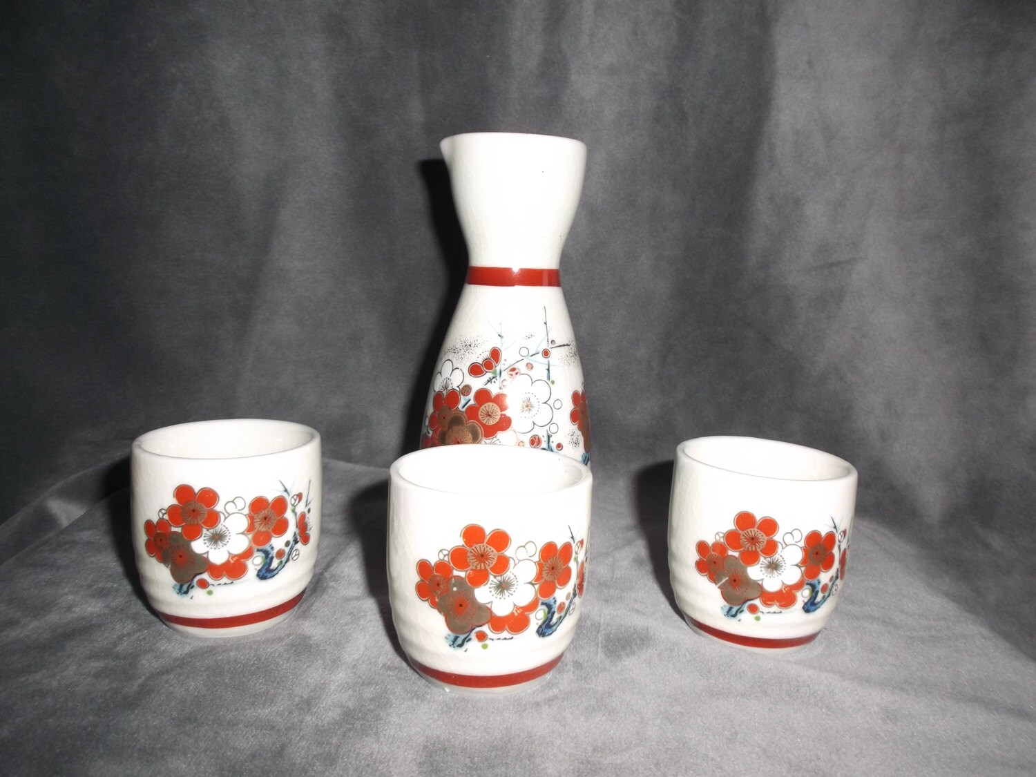 Vintage Japanese Sake Set