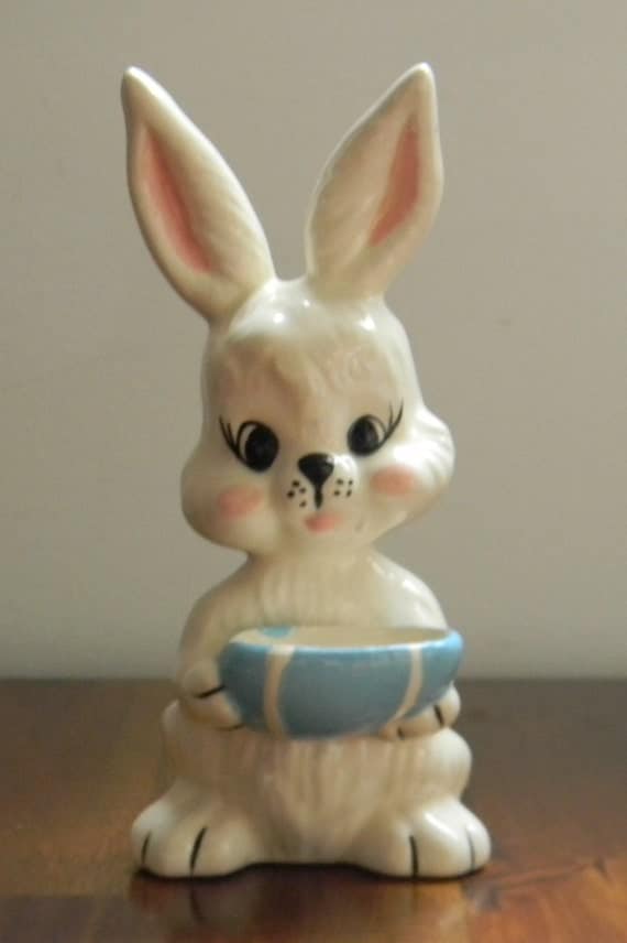 Bunny Rabbit Ceramic Dish