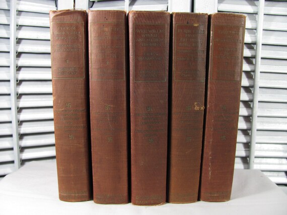 1899 The Works of Rudyard Kipling 5 Volumes New World Edition