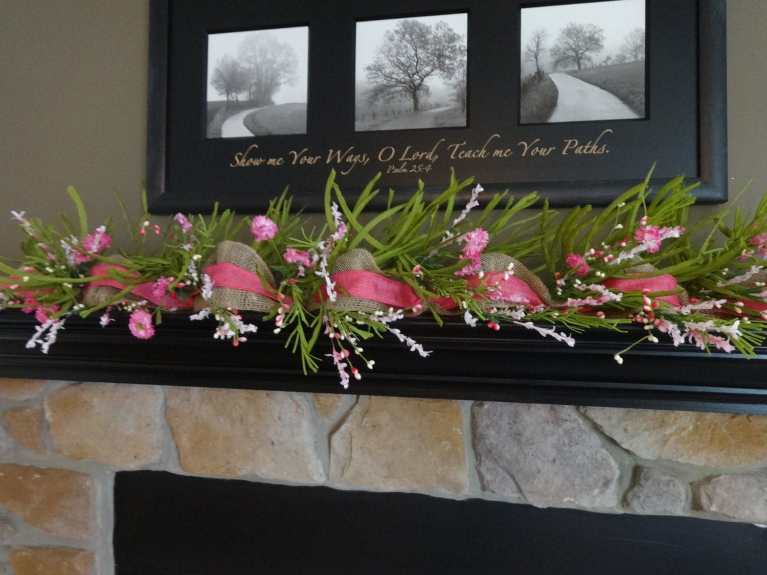 Lighted Garland For Fireplace Mantel Fireplace Guide by Linda