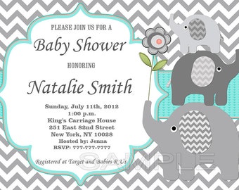 Blank Insert For Boy Baby Shower Invitation Thank By Diymyparty