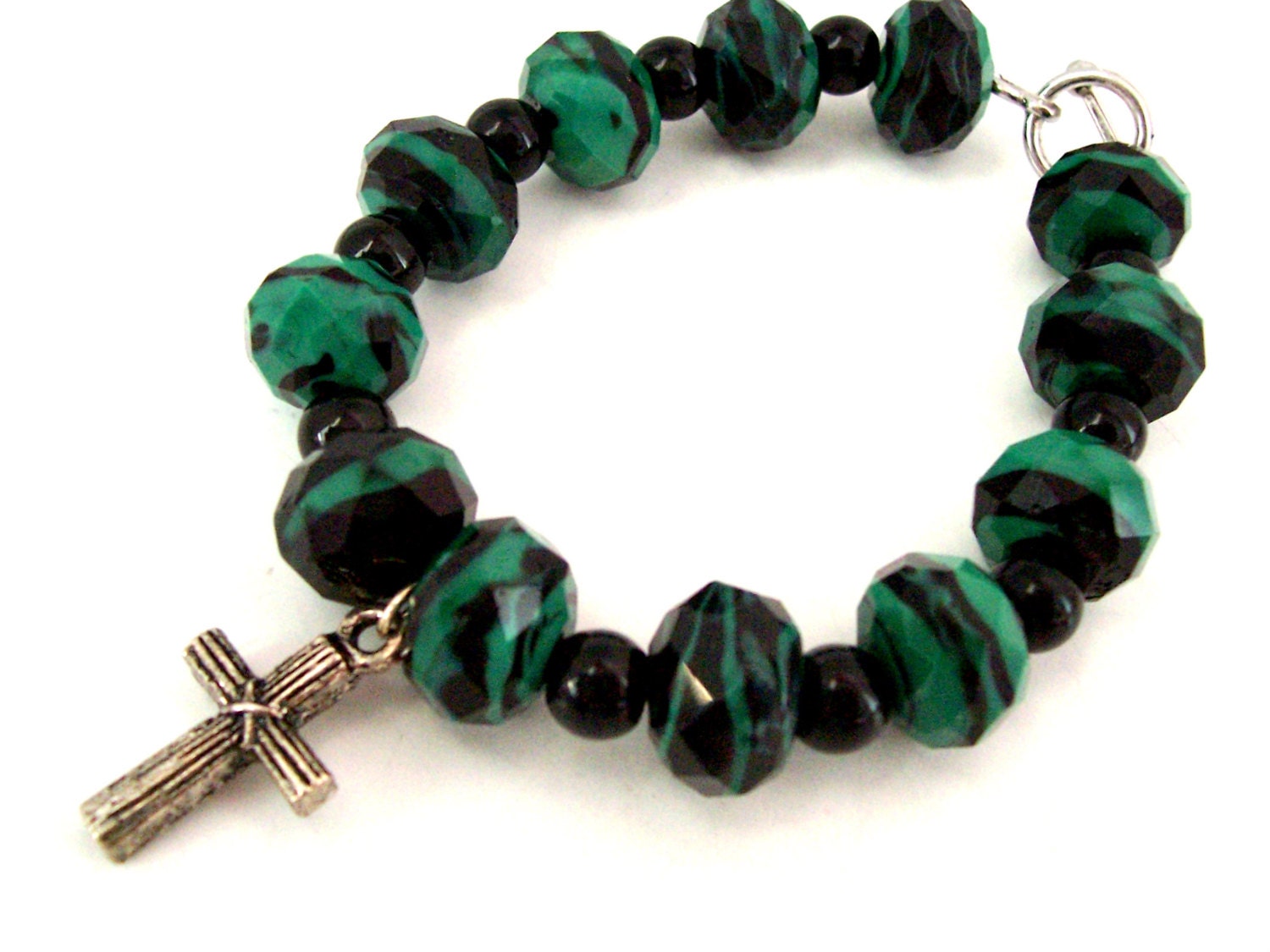 Cross Bracelet Christian Bracelet Teen by AllAboutJESUSDesigns