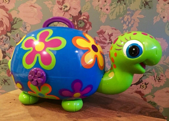 Lisa Frank peekaboo turtle make up by FutureFighter on Etsy