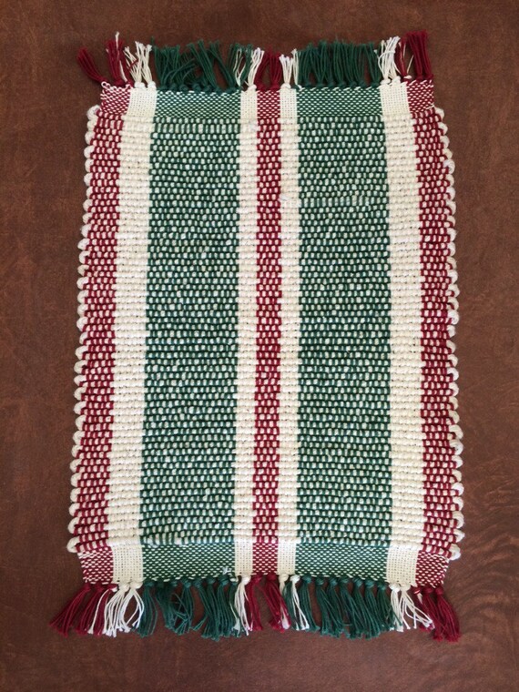 Hand Woven Placemats by BittersweetCreative on Etsy