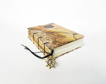 Old World Map - Small Travel Journal, Notebook, Sketchbook