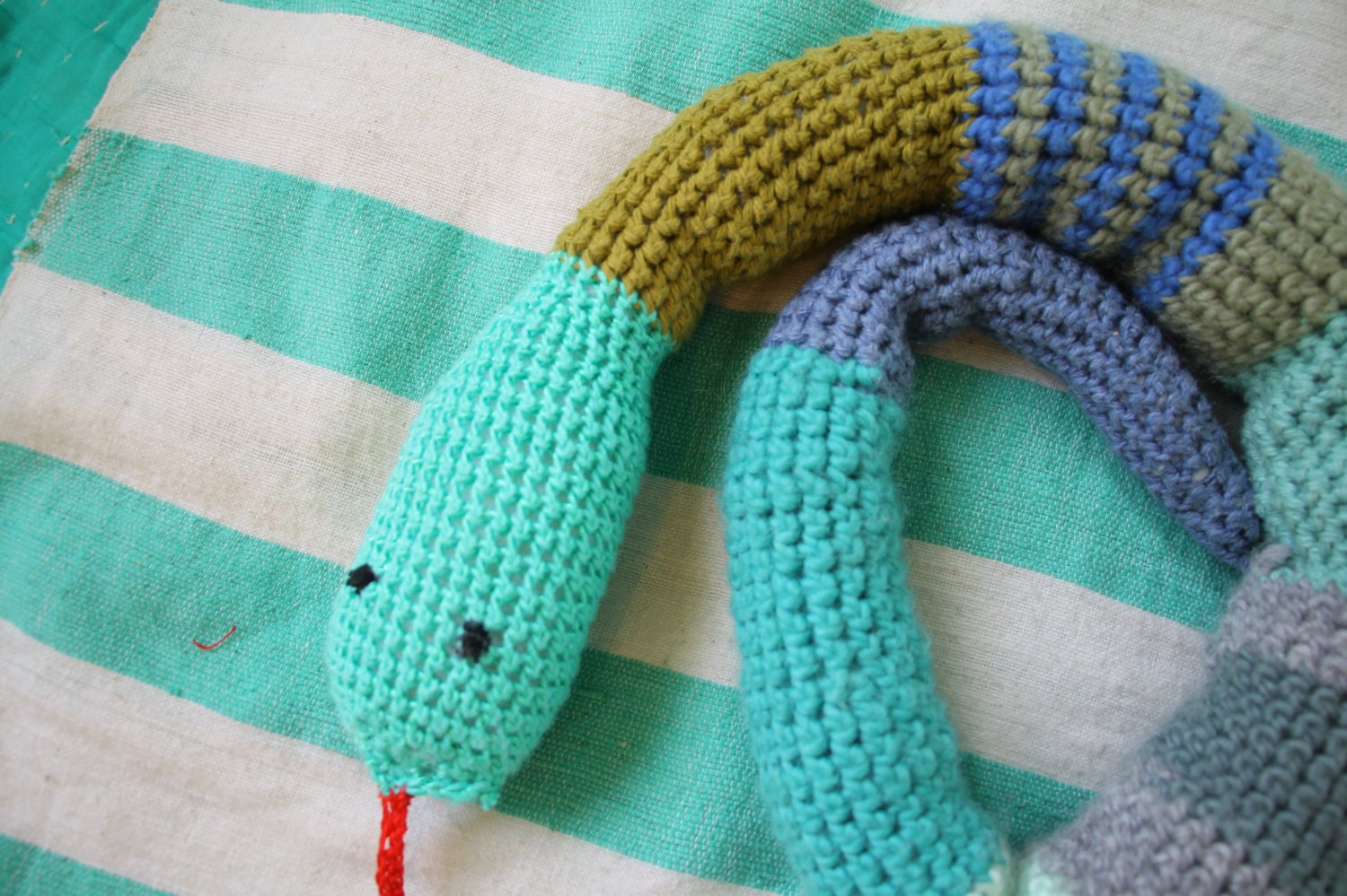 diy stuffed snake