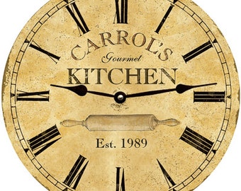 kitchen wall clock | etsy kitchen wall clock | etsy