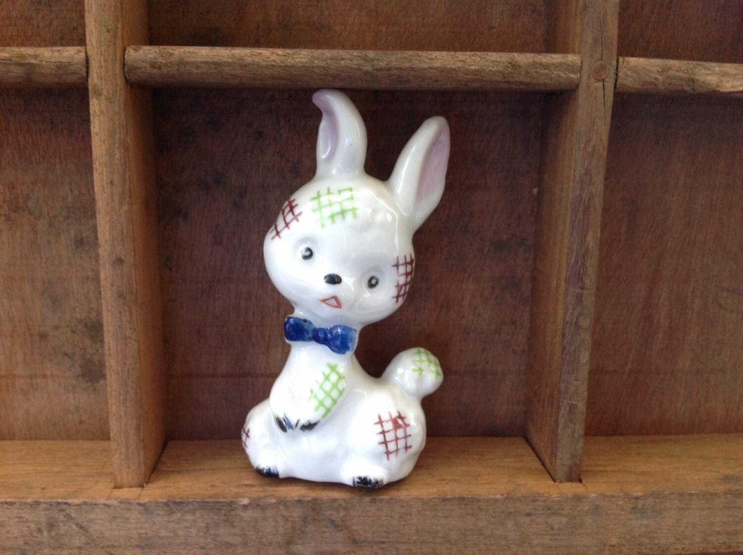 Mid Century Ceramic Rabbit by TresconyAntiques on Etsy