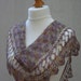 Pattern Pdf Espuma de mar shawl crochet