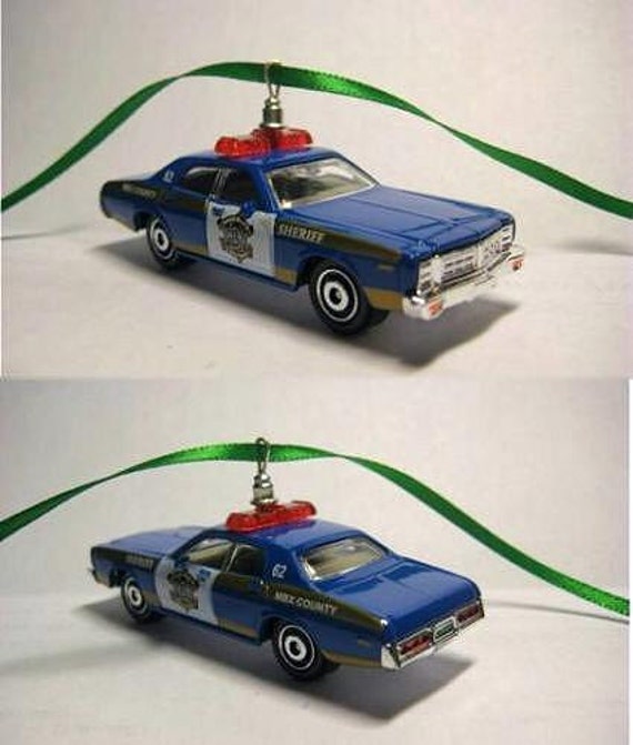1977 Mopar Dodge Monaco Sheriff Police Cop Car Christmas Tree