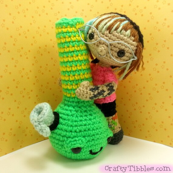 Bong Crochet Amigurumi FREE SHIPPING