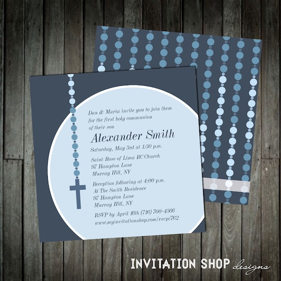 Communion Party Invitations 10