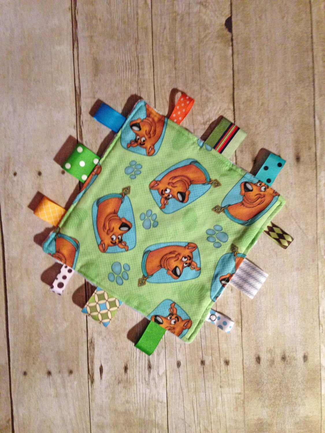Scooby Doo Minky Binky Pacifier Blanket