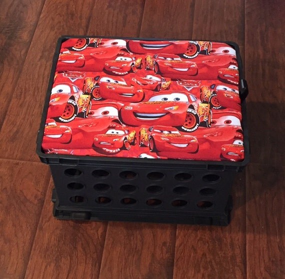 Cars inspired Crate seatCrate Seat Children's by KumbierKreations