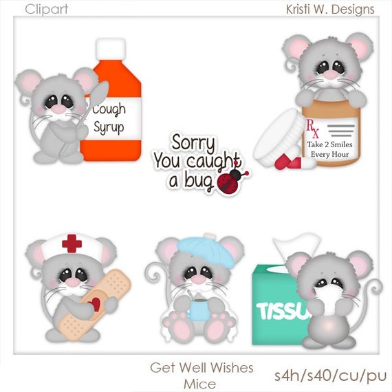 get well cards clipart - photo #38