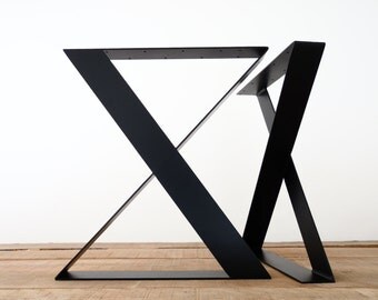table legs flat frame steel