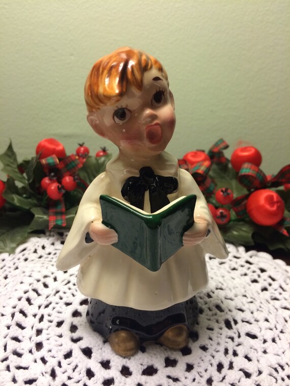 Vintage Christmas/Holiday Kreiss Choir Boy Figurine Japan