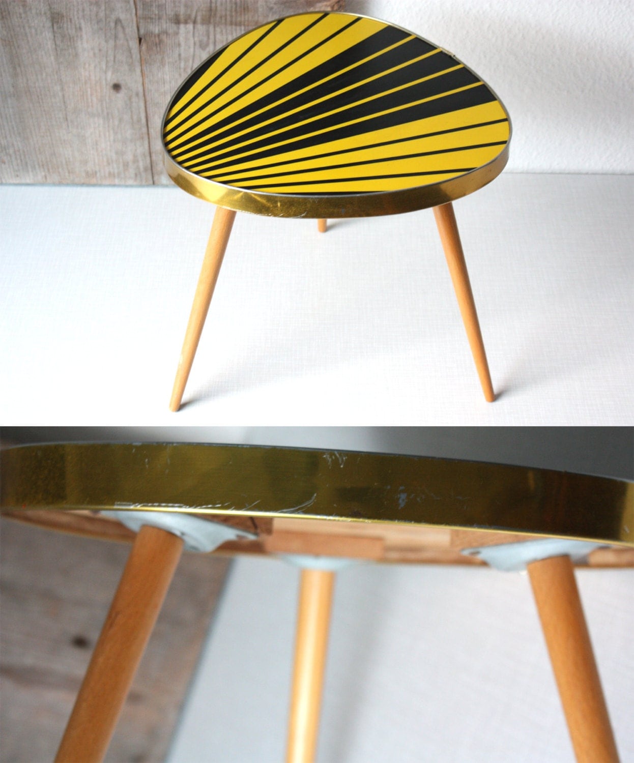 Reserved Plant stand small coffee table flower stool