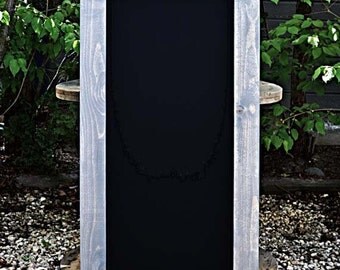 Rustic Chalkboard 48x24, Framed Chalkboard, Rustic Home Decor, Kitchen Chalkboard, Rustic Blackboard, Kid's Playroom, Reclaimed Wood, Gift
