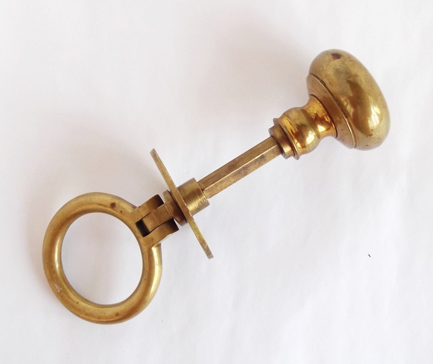 Anique Solid Brass Door Handle Antique Barn Door Handle Antique