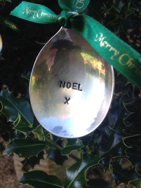 Wonderful Handmade Vintage Christmas Tree Decoration - "NOEL"