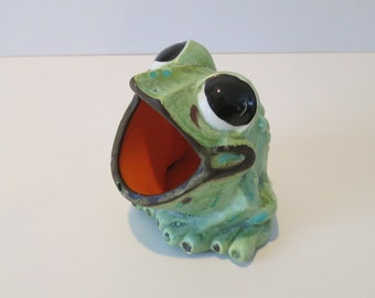 Vintage: Frog sponge or scouring pad holder