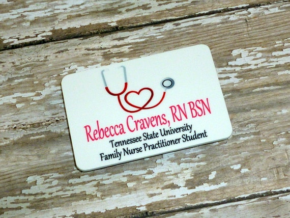 Nurse name badge name tag Office name badgeVery Durable