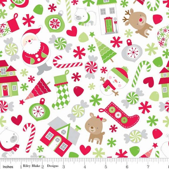 Riley Blake Christmas Fabrics Home for the Holidays Main