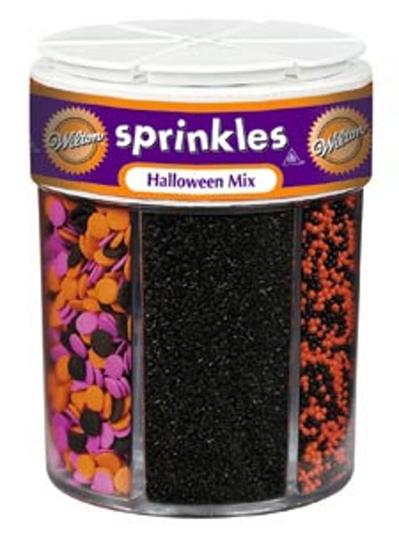 Wilton Halloween Mix sprinkles quins for Hallween cakes