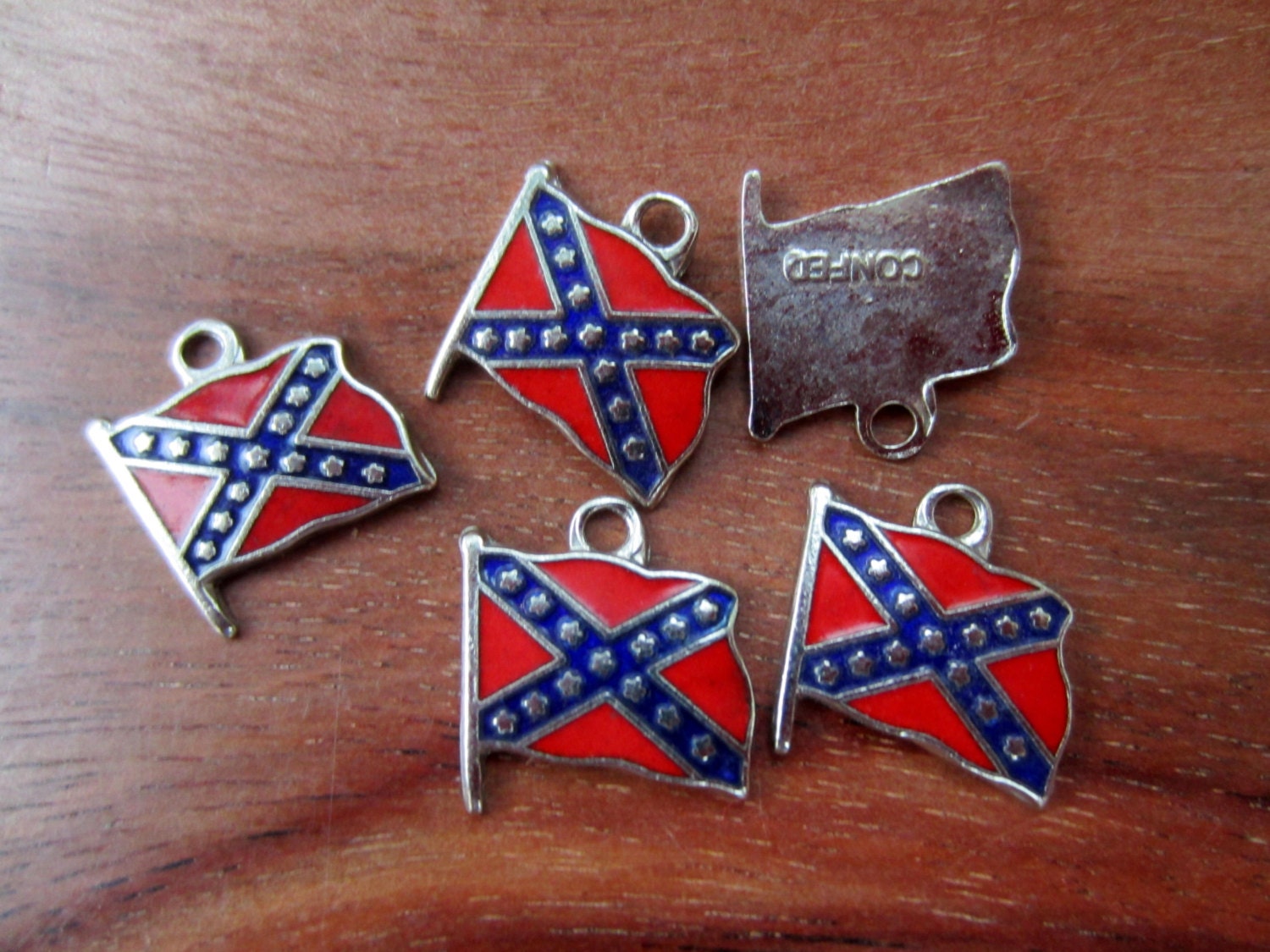 Vintage Confederate Confederacy Flag by BeadazzledAndCharmed