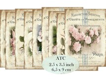 Popular items for roses labels on Etsy