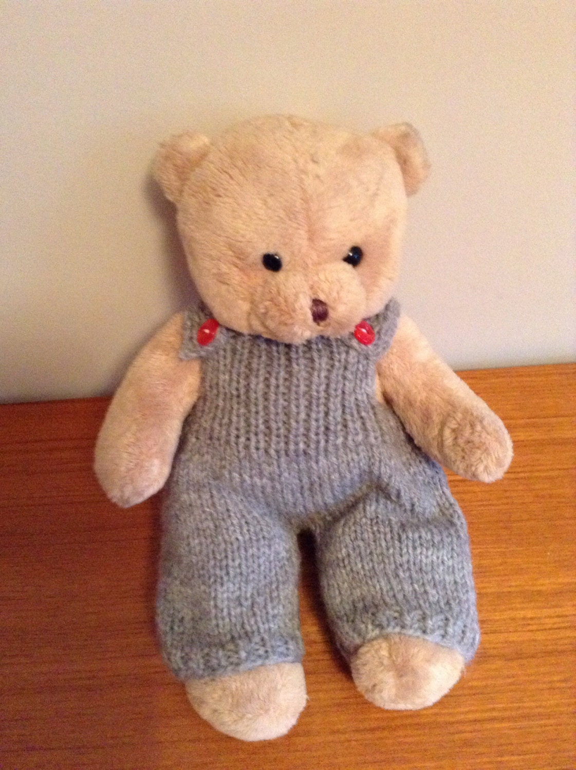 teddy bear dungarees sewing pattern