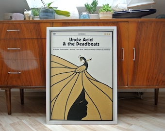 Uncle Acid & The Deadbeats | A2 screenprint | limited edition of 40