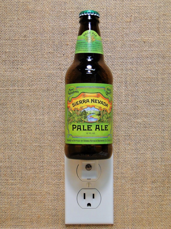 Sierra Nevada Pale Ale 12oz. Glass Bottle Night Light