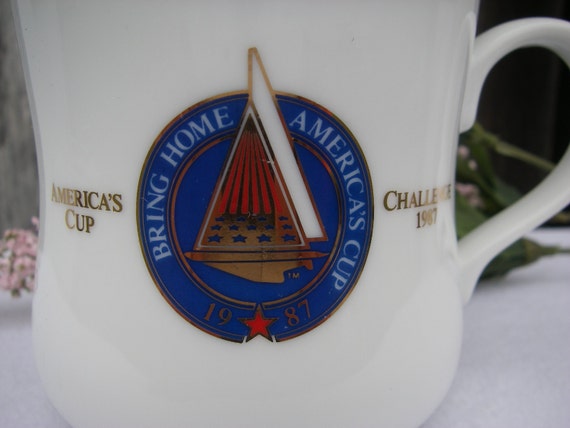america's  Mug vintage Cup Taster's Challenge Vintage Coffee  1987 cup Choice  Americas Cup