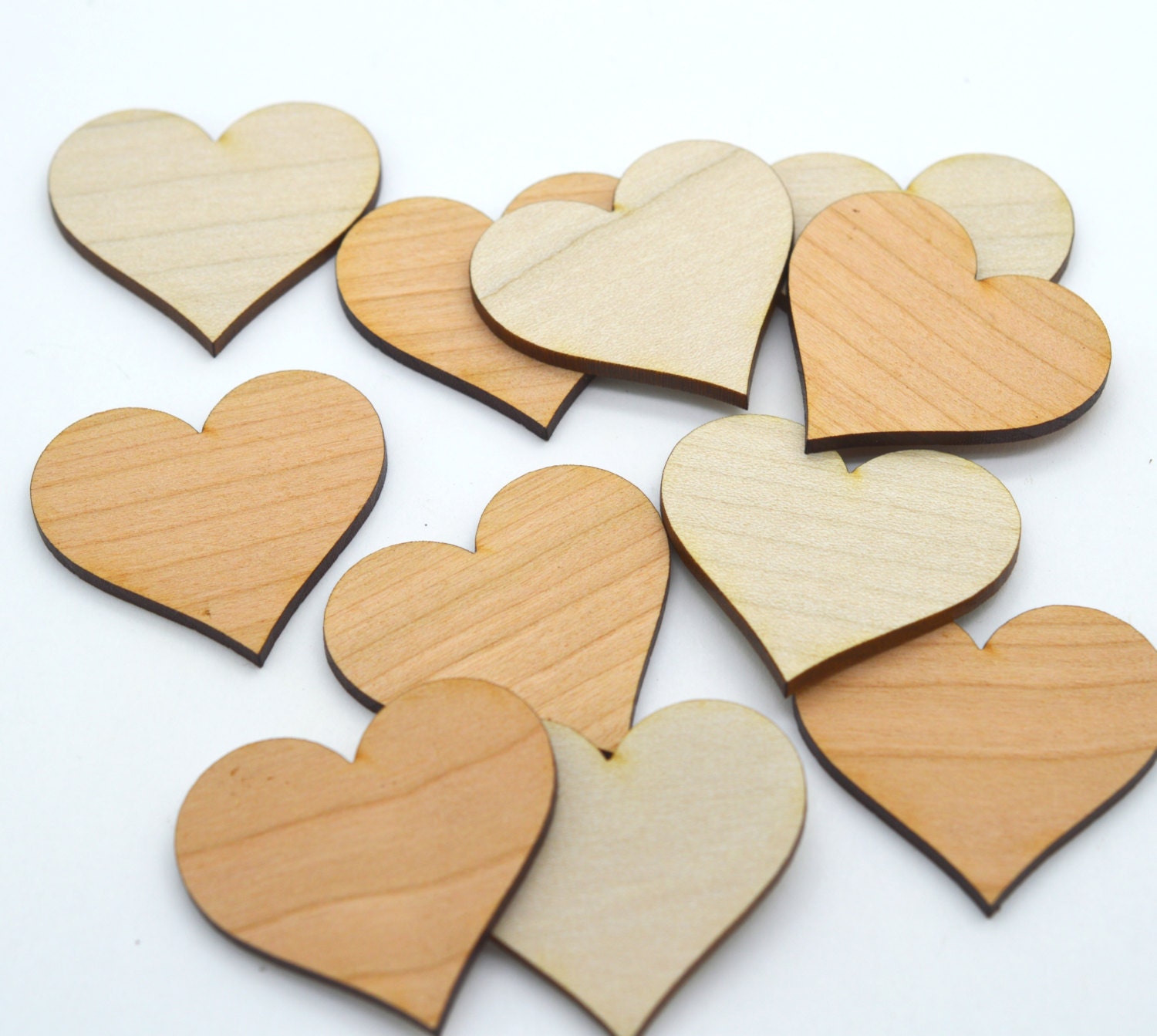 Hearts Laser Cut Wooden Hearts Made To Order