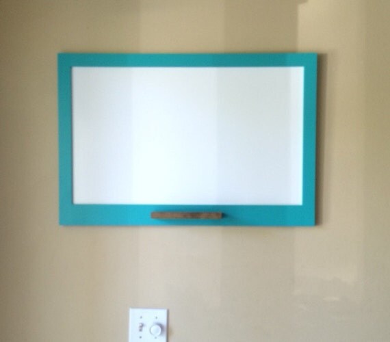Large 20x30 Framed Whiteboard with Shelf by CountryMadeMemories