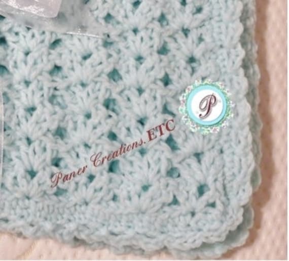 Crochet V-Stitch Baby BLANKET Pattern