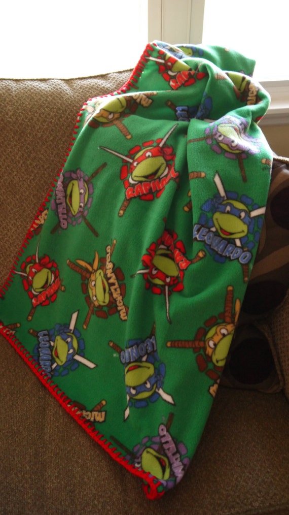 Teenage Mutant Ninja Turtle Fleece Blanket