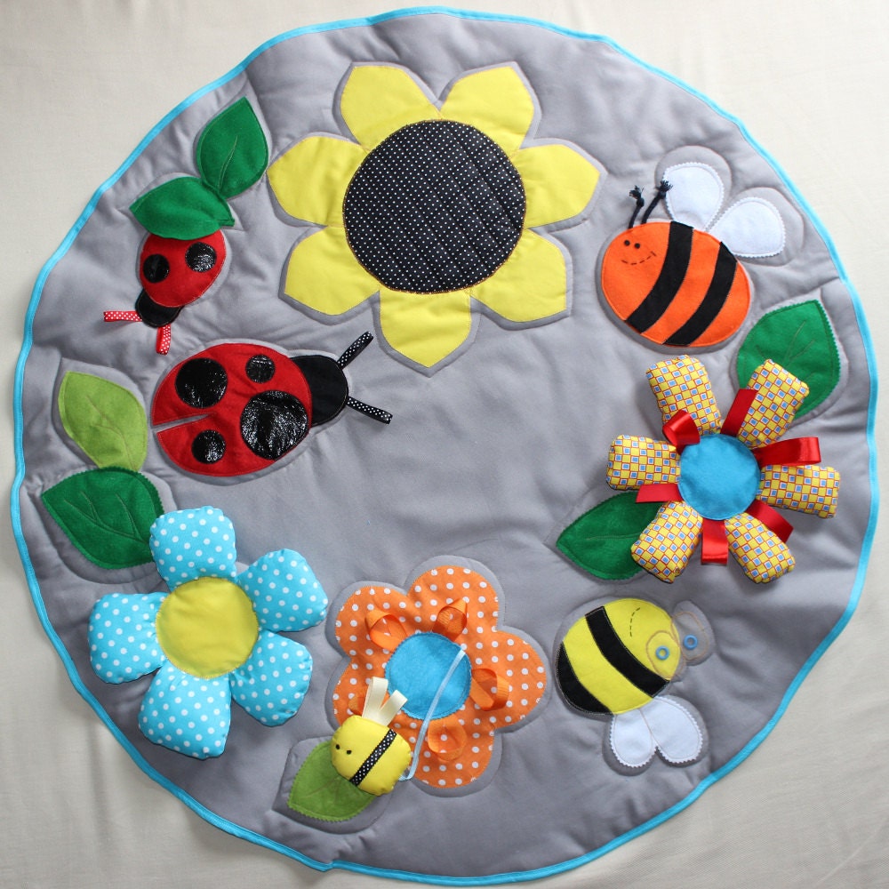 Baby Playmat Montessori Baby Gym Sensory Toys Activity