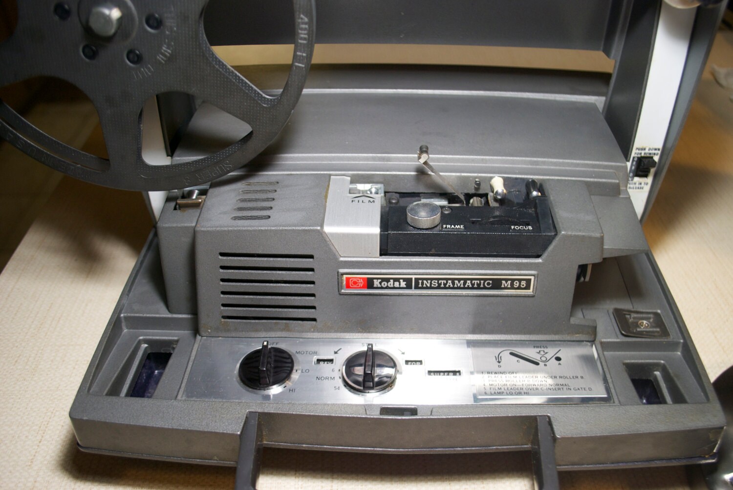 Vintage Kodak Instamatic M95 film Projector motor and