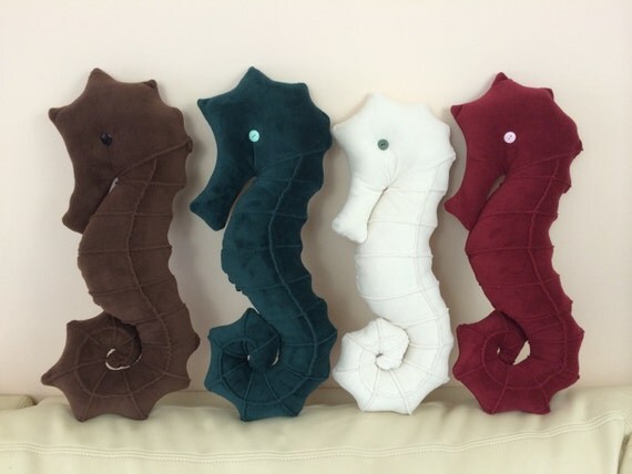 sea horse cushions