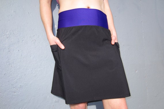 Activewear Hiking Skirts with yoga style by PurpleRainSkirts