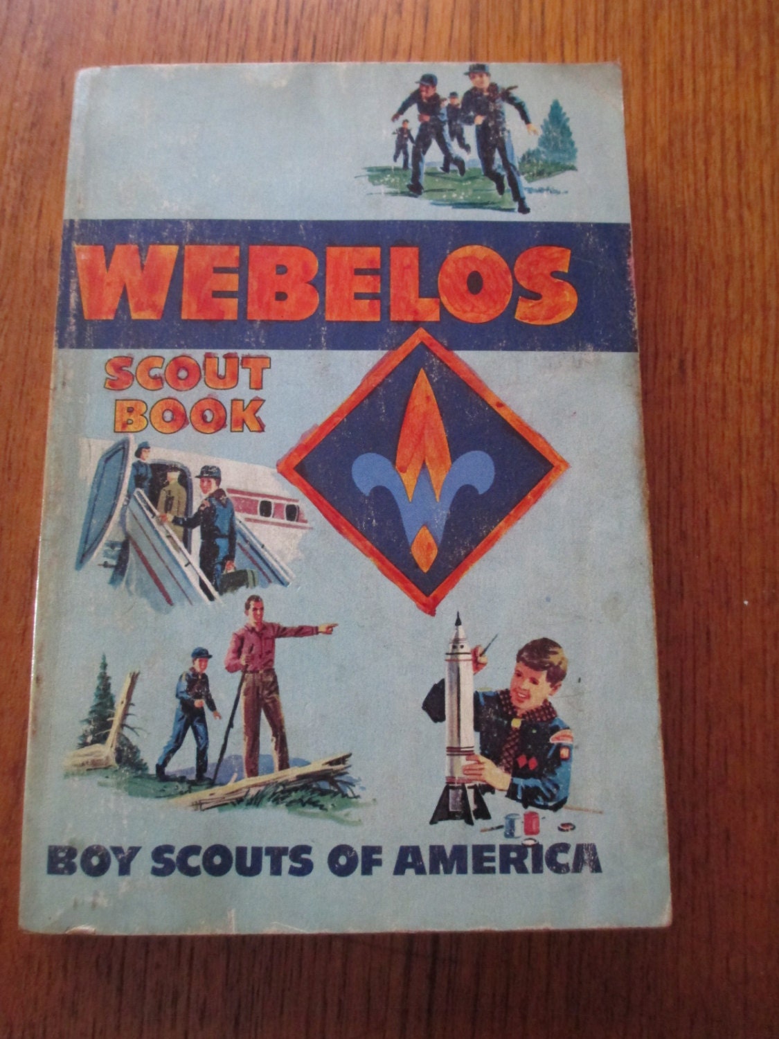 Vintage Boy Scout Handbook Webelos 1960's