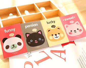 Cat Notebooks, Panda Notebooks